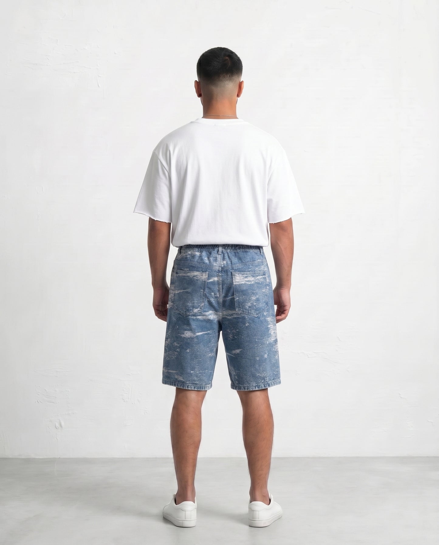 Short - jeans Arm Blue