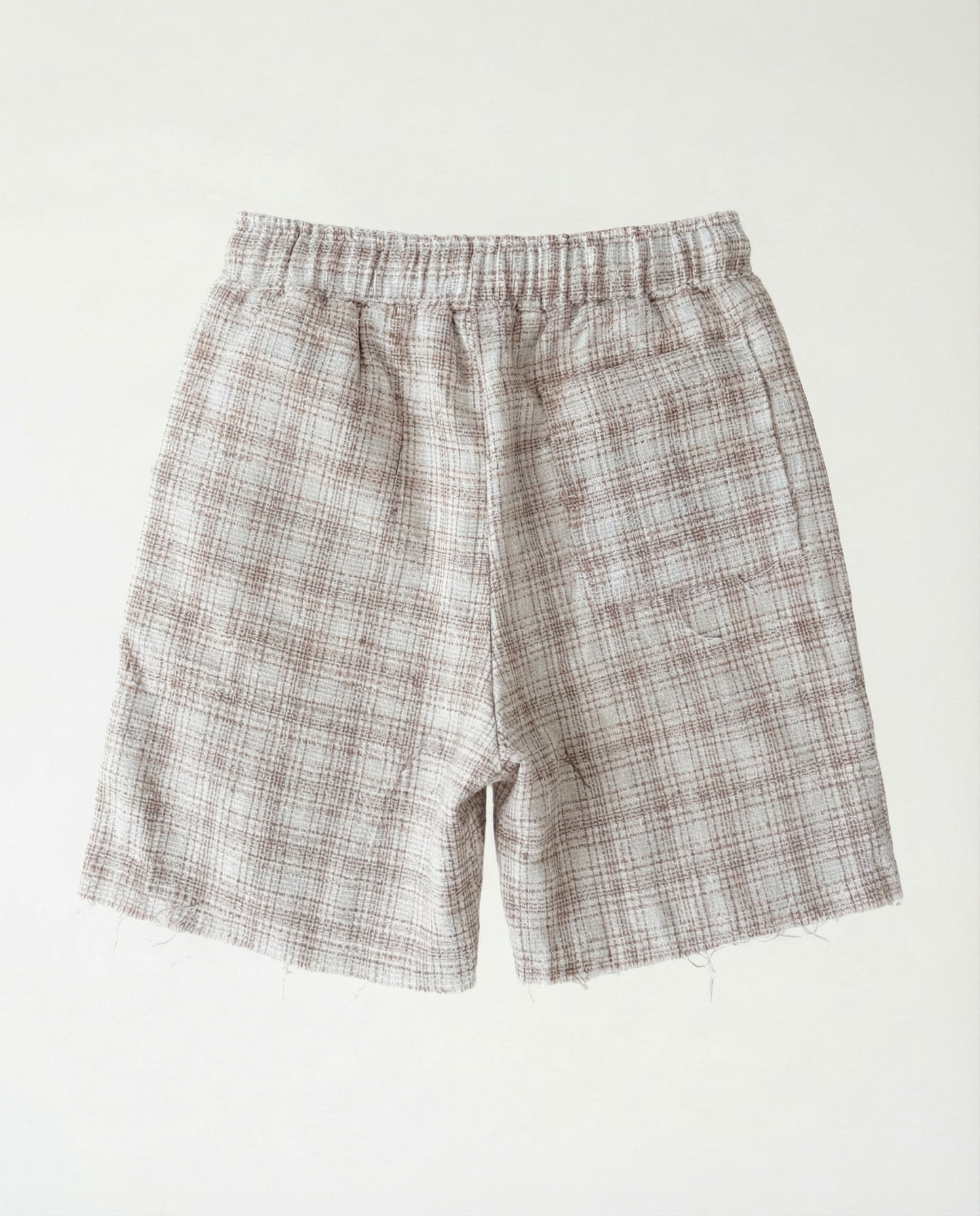Short - Cave  White and beige