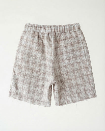 Short - Cave  White and beige