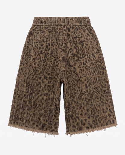 Short - Jeans Panter Green