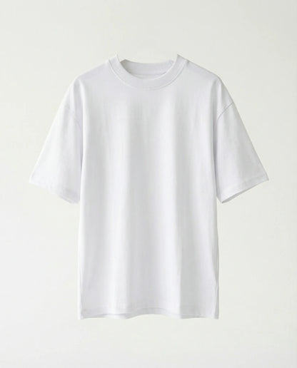 T-shirt Overlock Patch Back BLUE