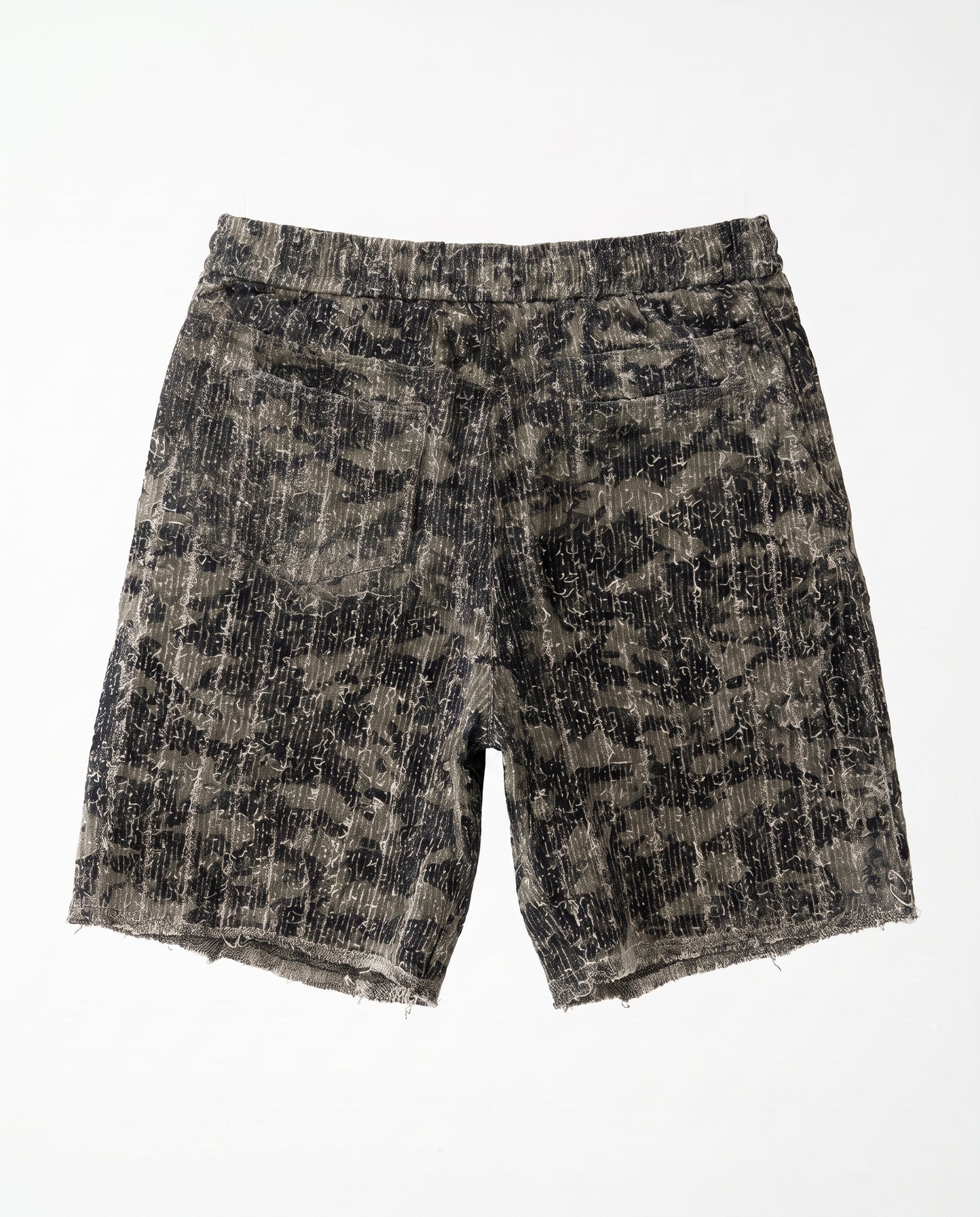 Short - Jeans Solider Green