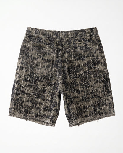 Short - Jeans Solider Green