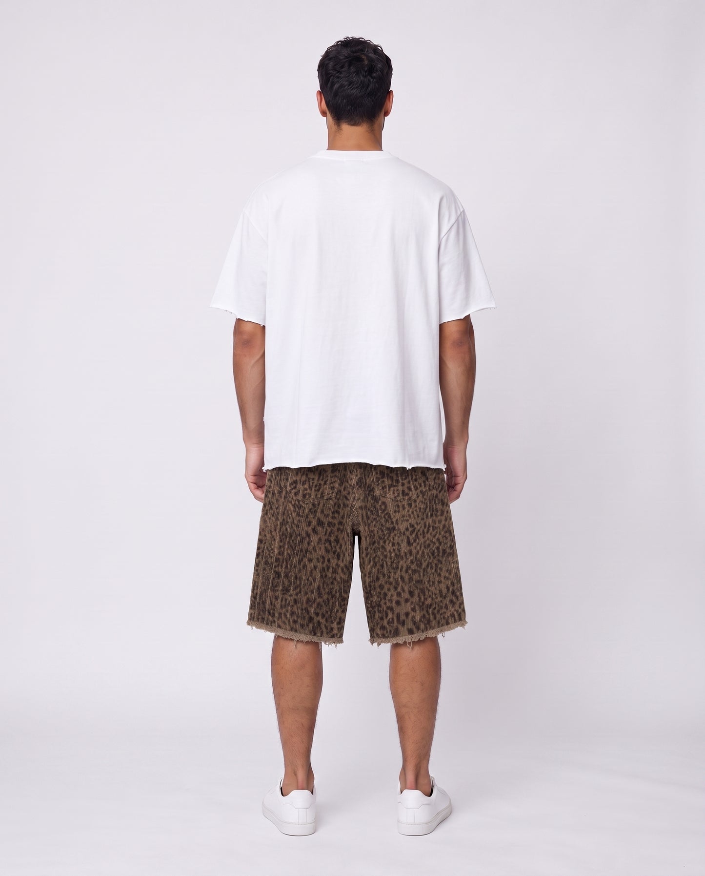 Short - Jeans Panter Green