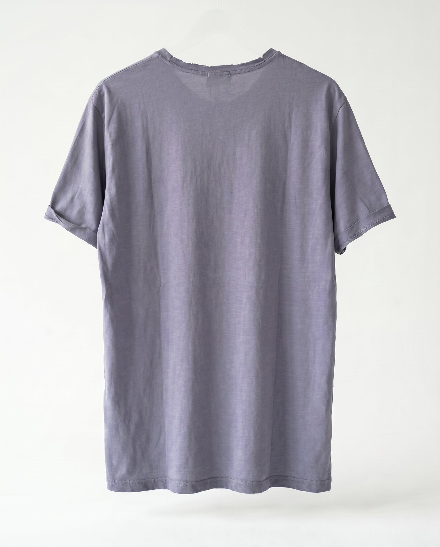 T-shirt Thin collar Gray