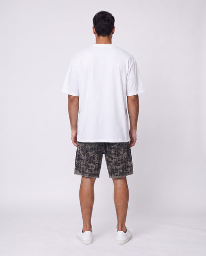 Short - Jeans Solider Green