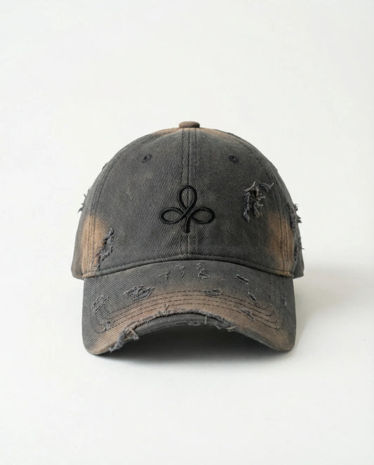Vintage Cap 26 -gray Spray