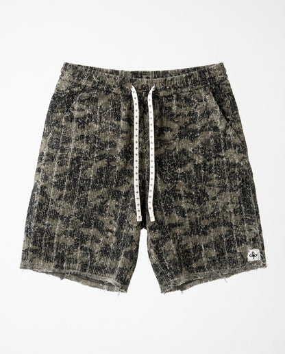 Short - Jeans Solider Green