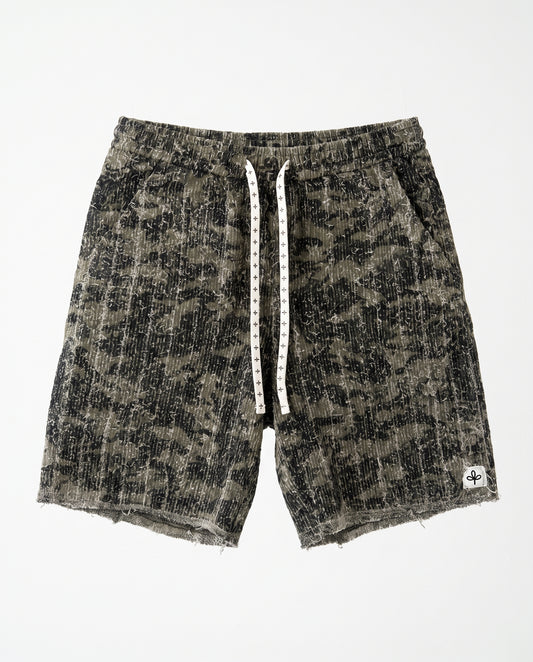 Short - Jeans Solider Green