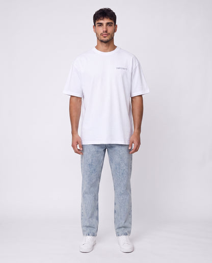 T-shirt- Oversize Stero White