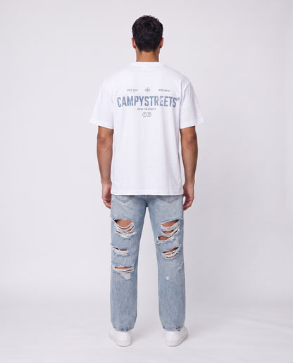 T-shirt- Oversize Stero White