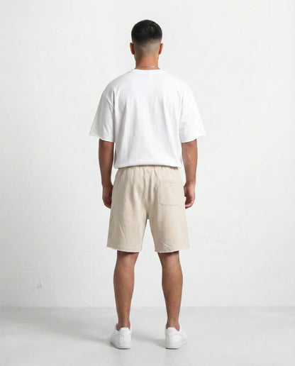 Short - Fusion Ripped Beige