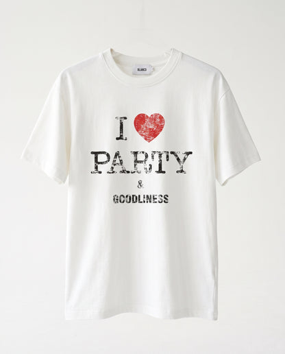 T-shirt -  Party White
