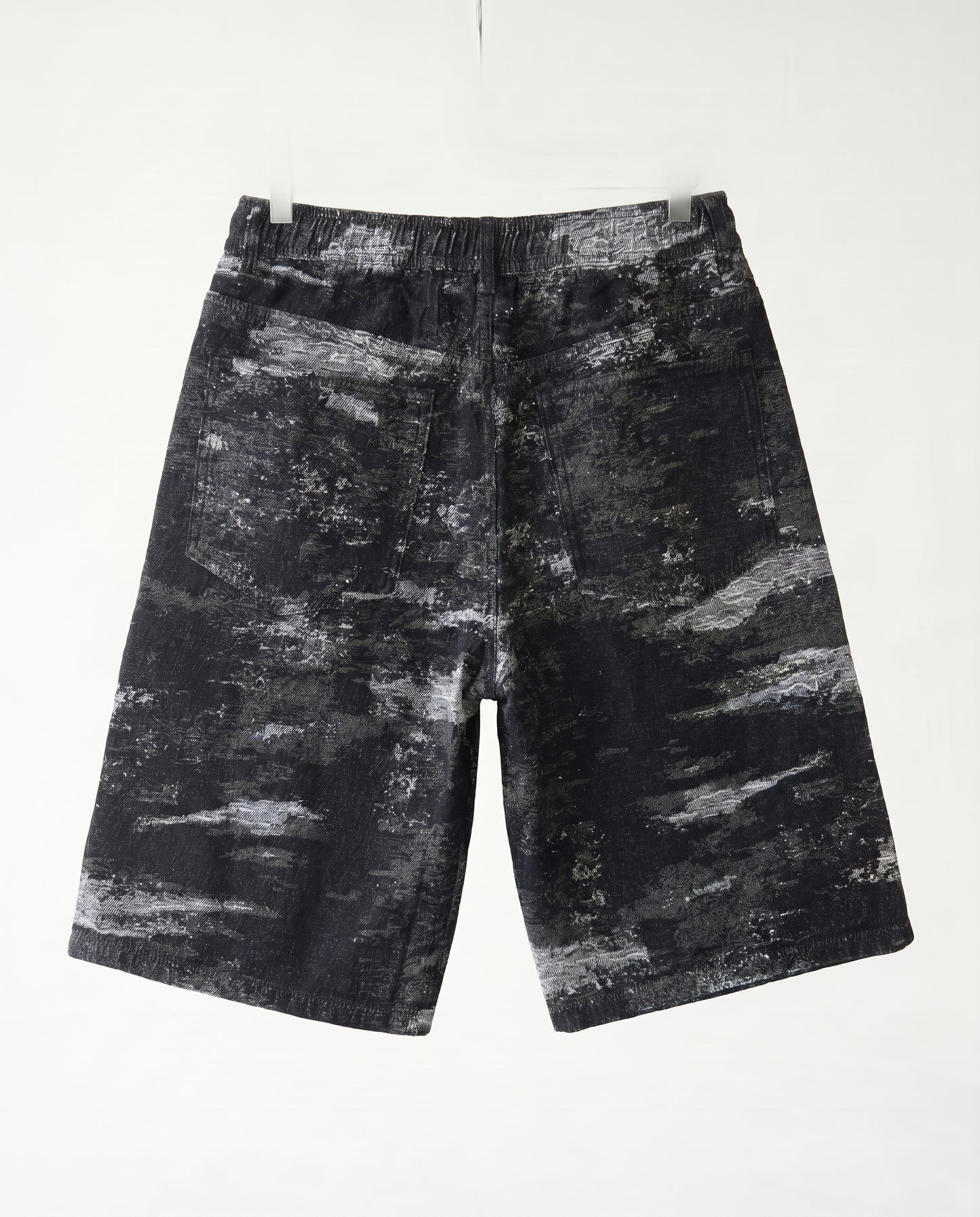 Short - jeans Arm Black