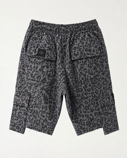 Short - Leopard Gray