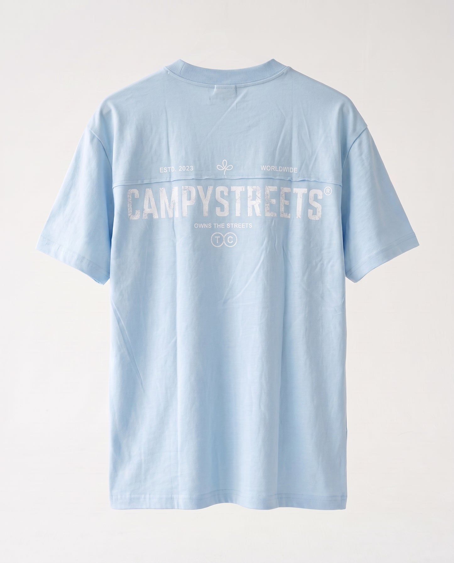T-shirt- Oversize Stero Light Blue