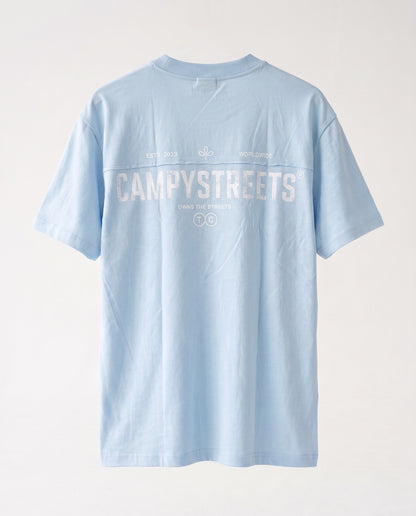 T-shirt- Oversize Stero Light Blue