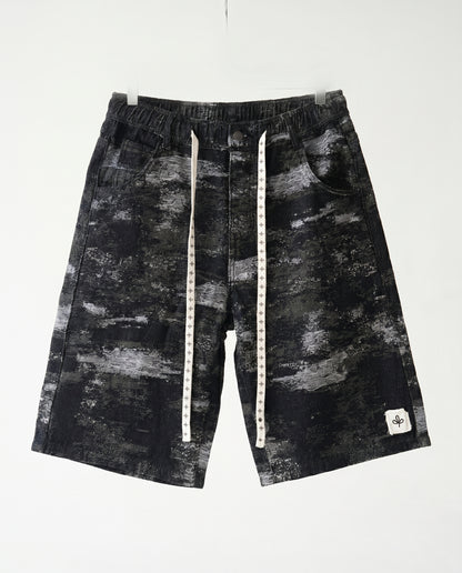 Short - jeans Arm Black
