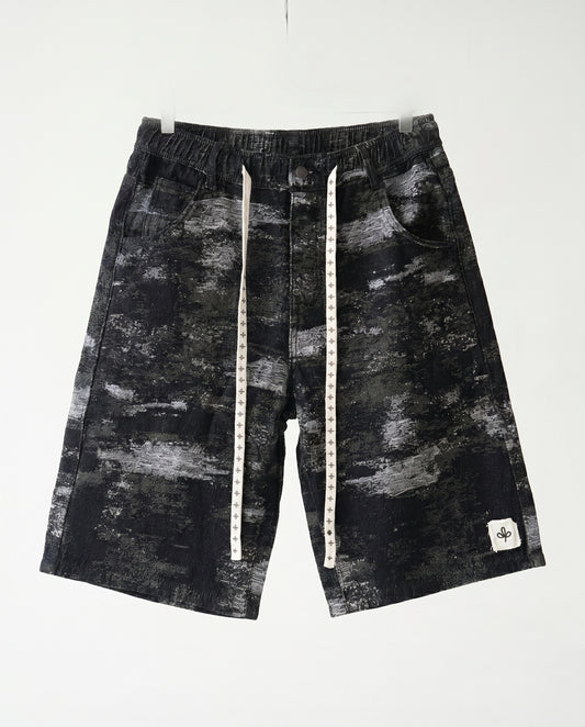 Short - jeans Arm Black