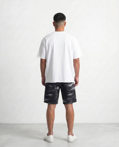 Short - jeans Arm Black
