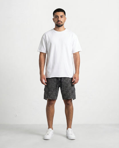 Short - Leopard Gray