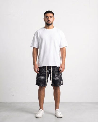 Short - jeans Arm Black