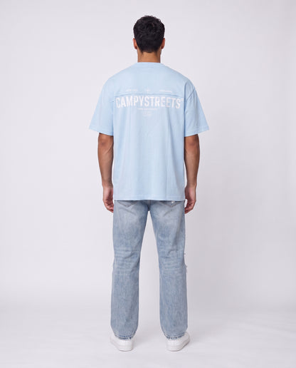 T-shirt- Oversize Stero Light Blue