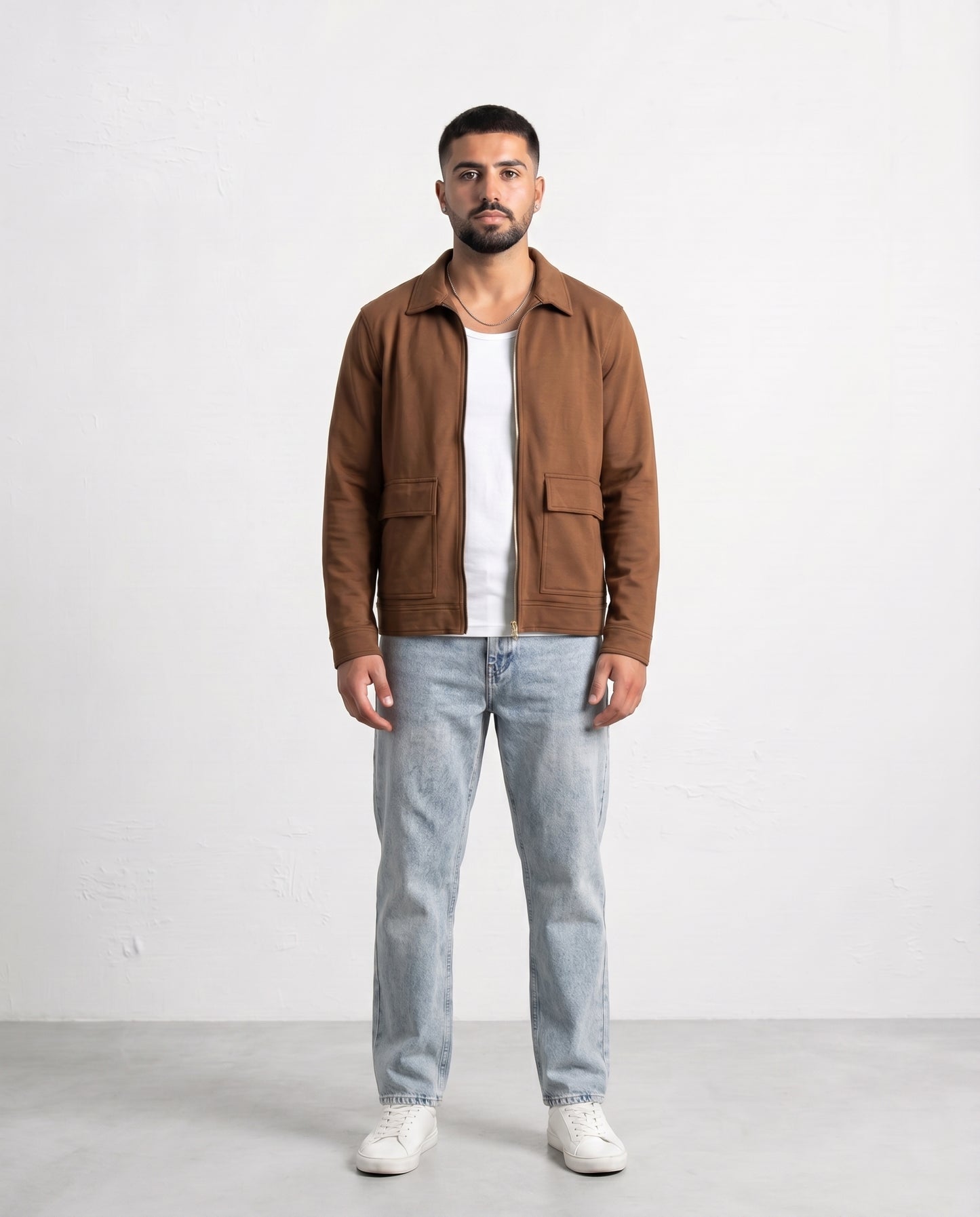 JACKET - Pocket Brown