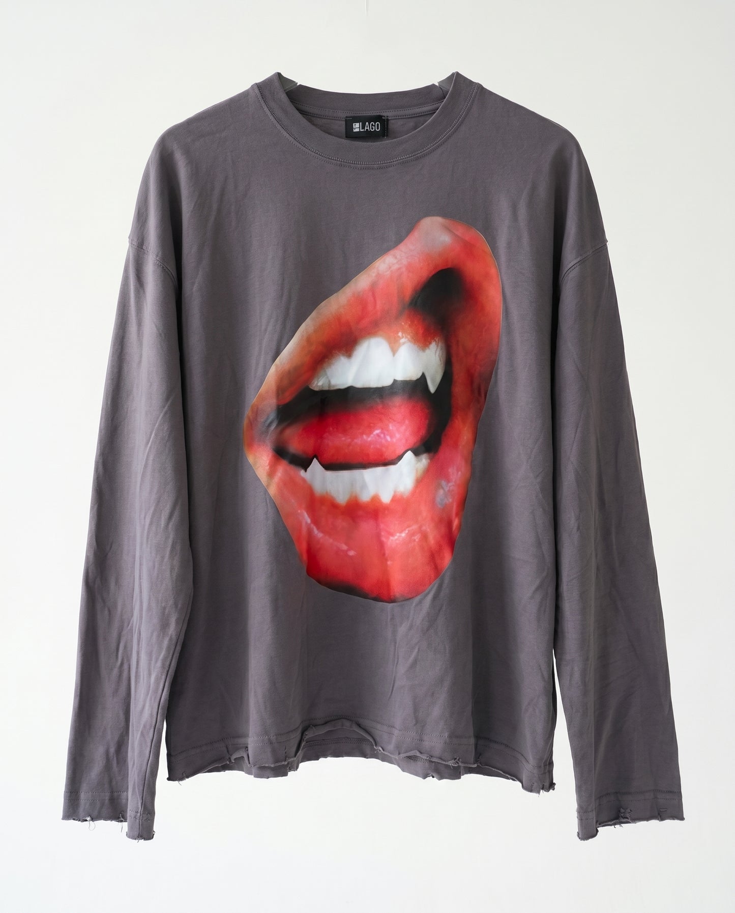 SHIRT - Lips Gray