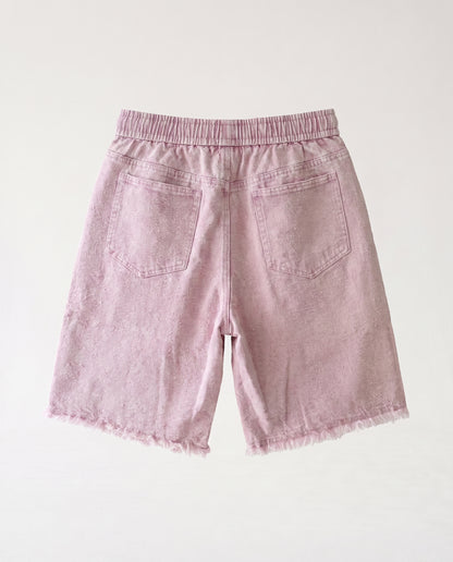 Short - Jeans Fog Pink