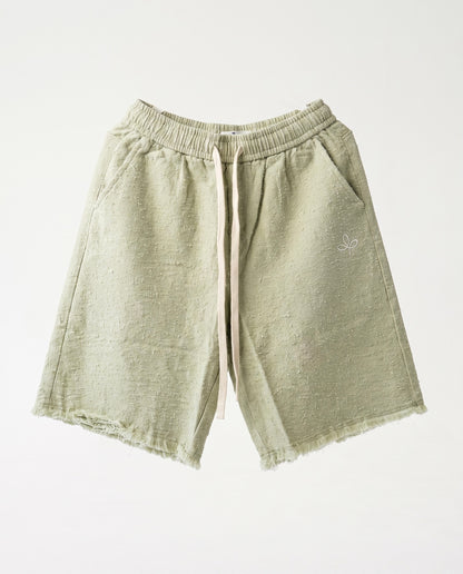 Short - Jeans Fog Green