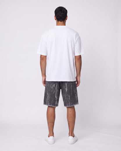 Short - Jeans Storm Black