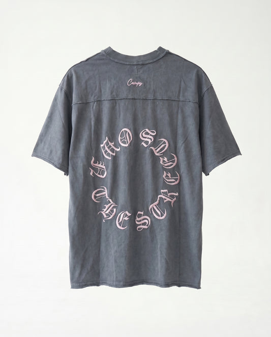 T-shirt GOTTI CIRCLE GRAY