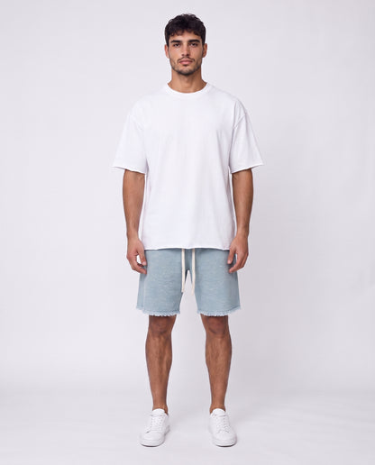 Short - Jeans Fog Light  Blue