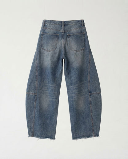 Pants- Balloon jeans blue