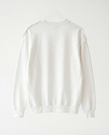 Hoddie overlock white