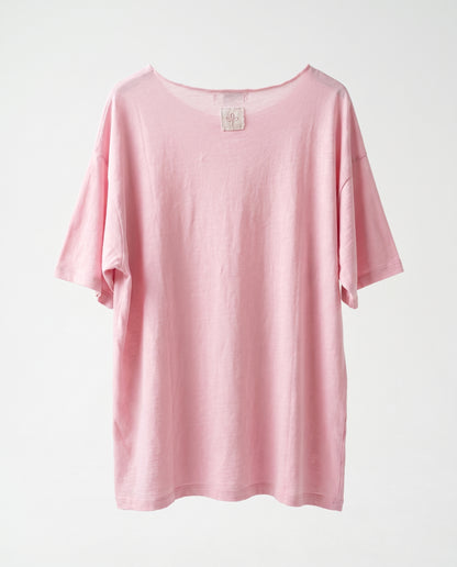 T-shirt Liam's linen Open PINK