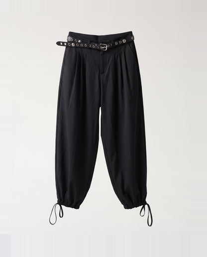 PANTS- Lace Roni BLACK