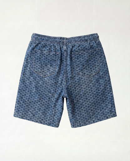 Short - Jeans Plusim Blue diamonds