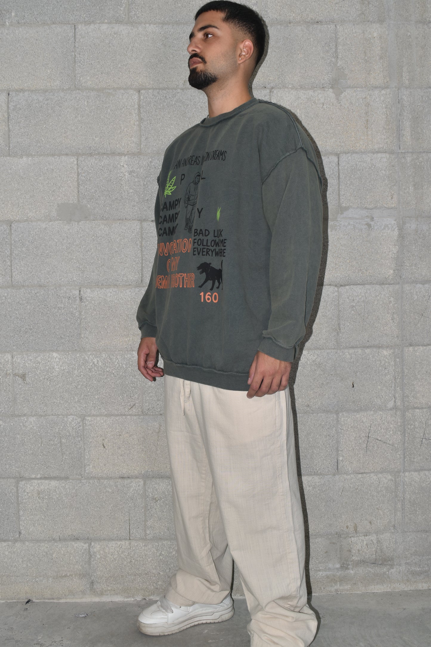 Sweatshirt  OVERSIZE CAMPY MR