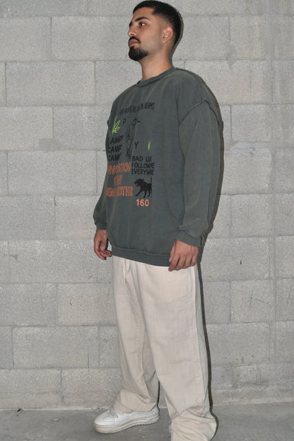 Sweatshirt  OVERSIZE CAMPY MR