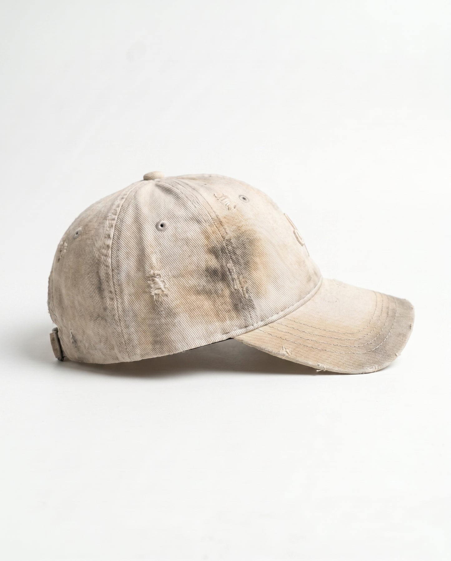 Vintage Cap 26 - mocha LACE