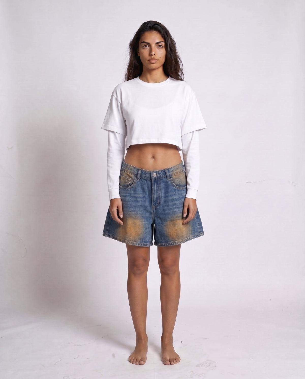 Short - acne blue