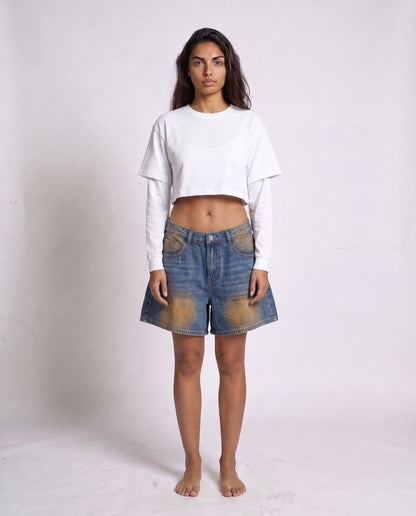 Short - acne blue