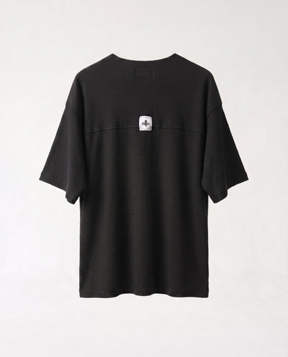 T-shirt Nicole Open Patck Back BLACK