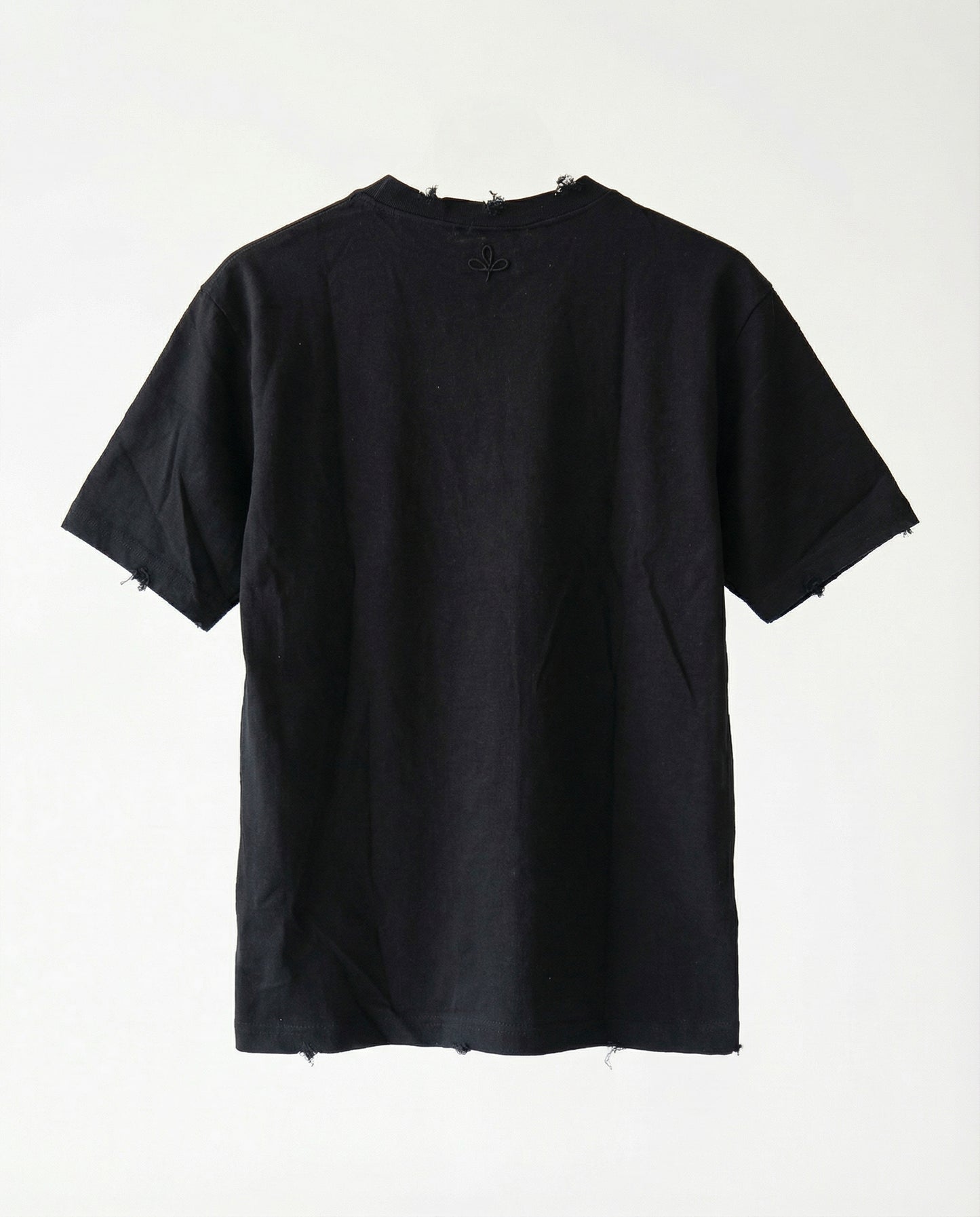 T-shirt Liam's linen rips BLACK