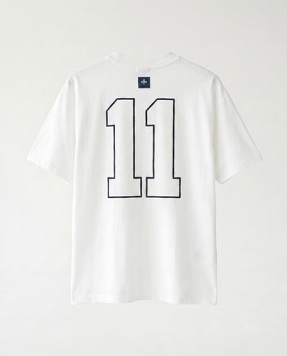 T-shirt AVI 11 BACK WHITE