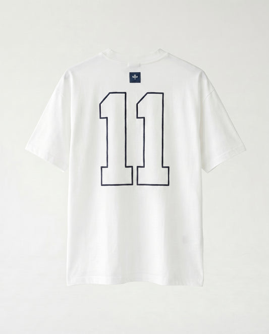 T-shirt AVI 11 BACK WHITE