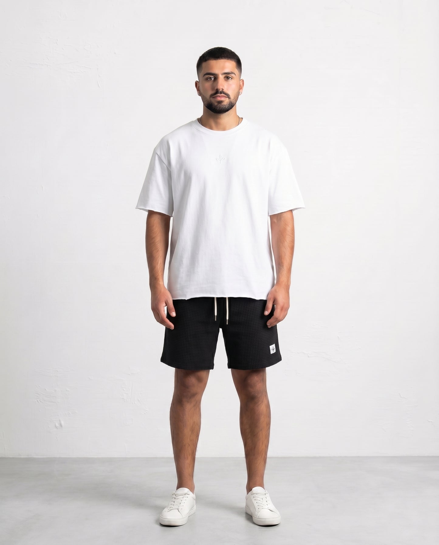 Short -  Waffle Black
