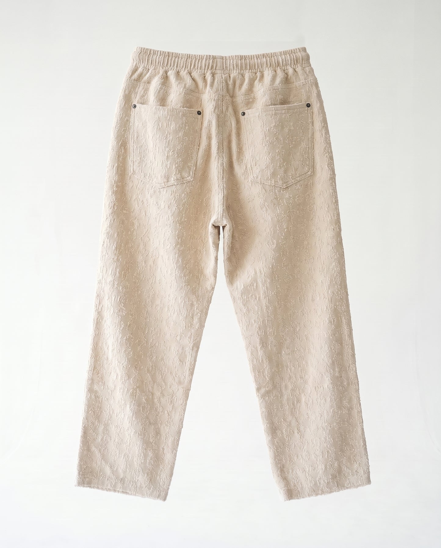 Jeans PlUSIM FLOWERS Beige
